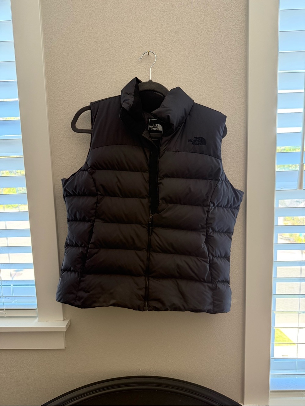 The North Face Women's Black Quilted Down Vest